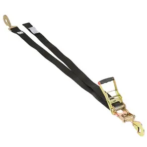 Bulldog Winch Ratcheting Tie-Down Strap, 2In X 8Ft 1