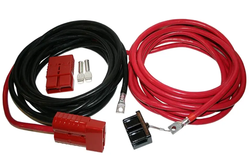 Bulldog Winch Rear 1/0Ga Wiring Kit W/ Quick Connects - 24Ft 1