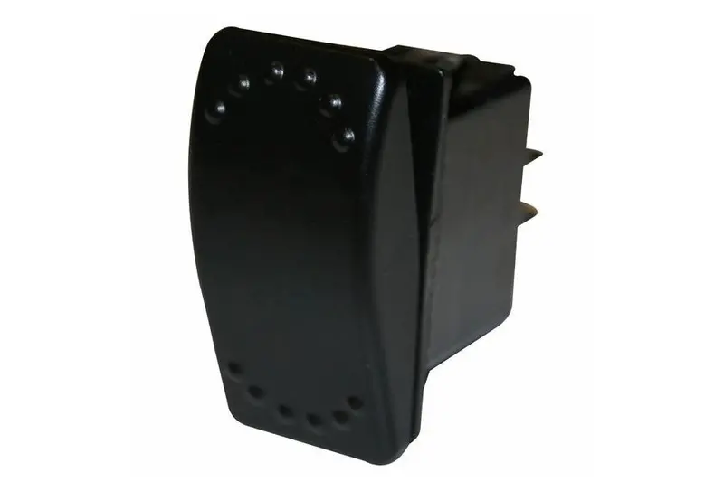 Bulldog Winch Rocker Switch - Momentary Rocker Switch - 4 Pin 1