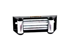Bulldog Winch Roller Fairlead W/ 10In Mount - Textured Black 1