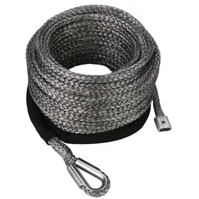 Bulldog Winch Synthetic Rope - 10Mm X 90Ft, 12Klb-12.5Klb Winches 1