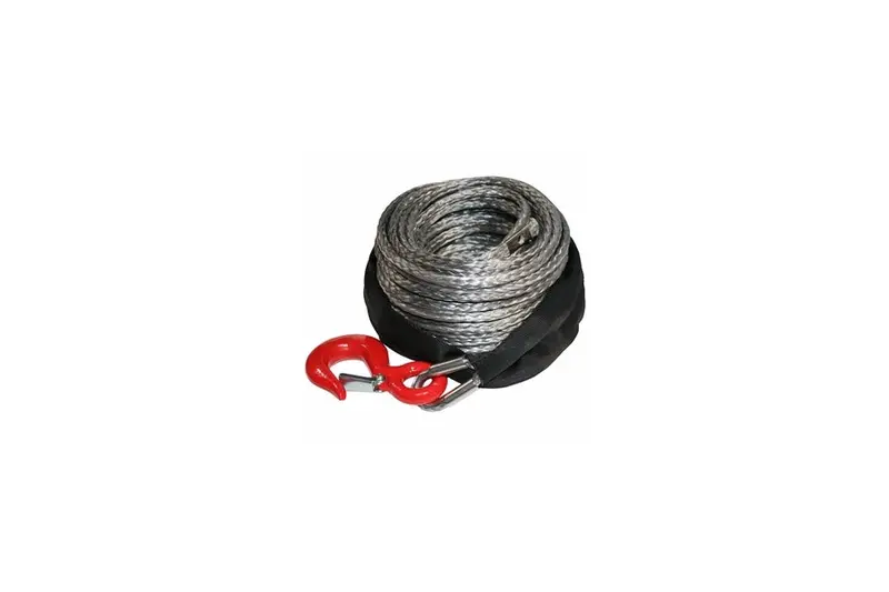 Bulldog Winch Synthetic Rope W/ Hook -100Ft 1