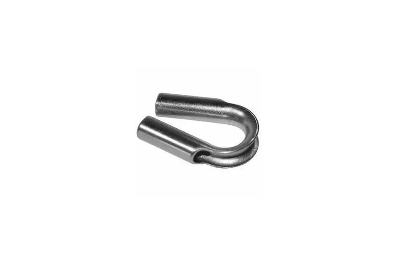 Bulldog Winch Tube Thimble, Stainless For Synthetic Rope 10Mm 1