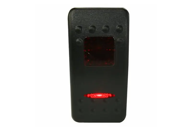 Bulldog Winch Winch Power Rocker Switch - Red Led 1
