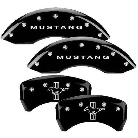 Caliper Covers, Black (Front/Rear Set) 1
