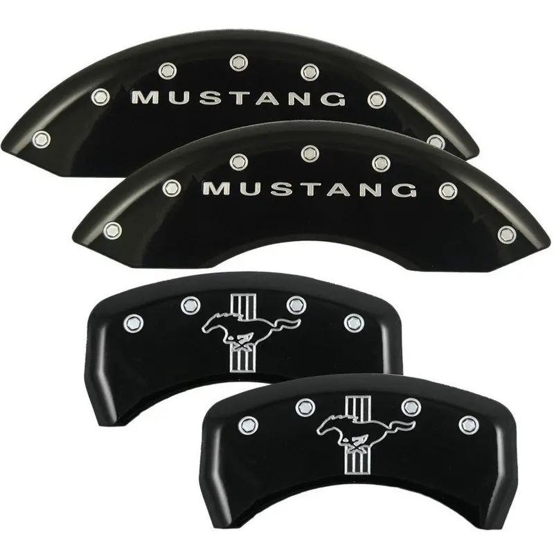 Caliper Covers, Black (Front/Rear Set) 1