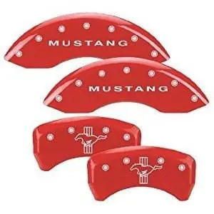 Caliper Covers, Red (Front/Rear Set) 1