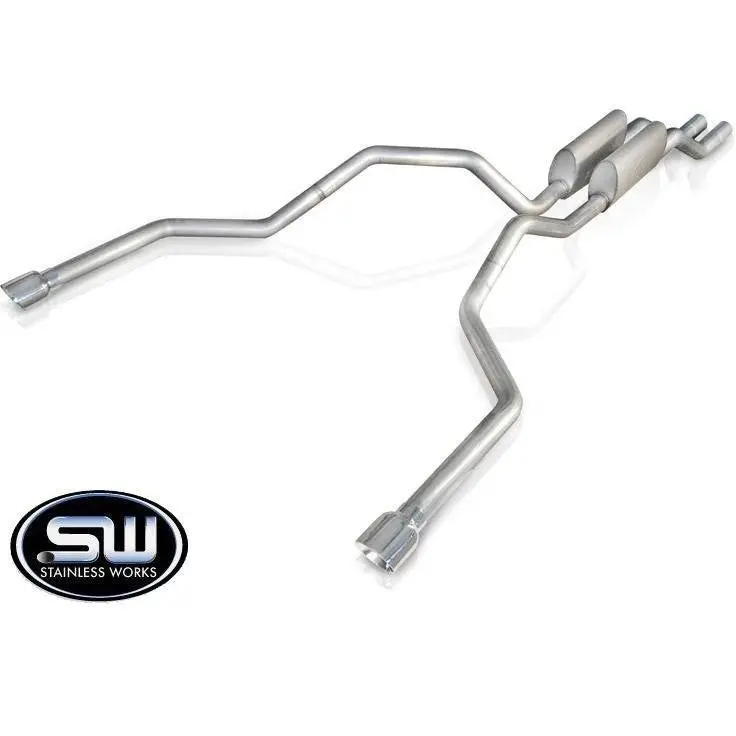 Cat Back Exhaust System (Dual Rear Exit) 1
