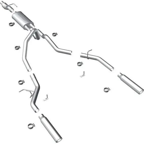 Cat Back Exhaust System (Duel Rear Exit) 1