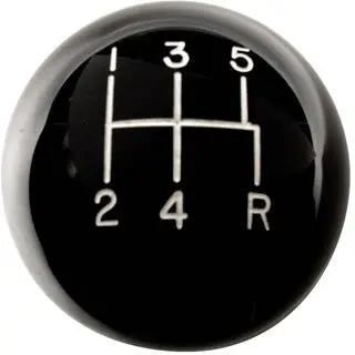 Classic Shifter Knob (5 Spd Pattern Black) 1