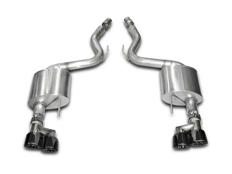 Corsa Sport 3 In. Axle-Back Exhaust - Black Quad Tips 1