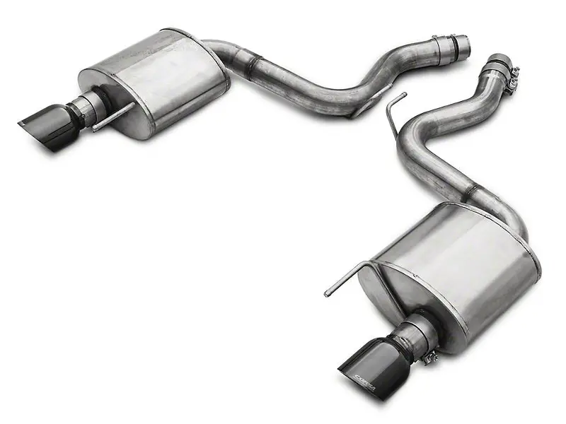 Corsa Touring Axle-Back Exhaust - Black Tips 1