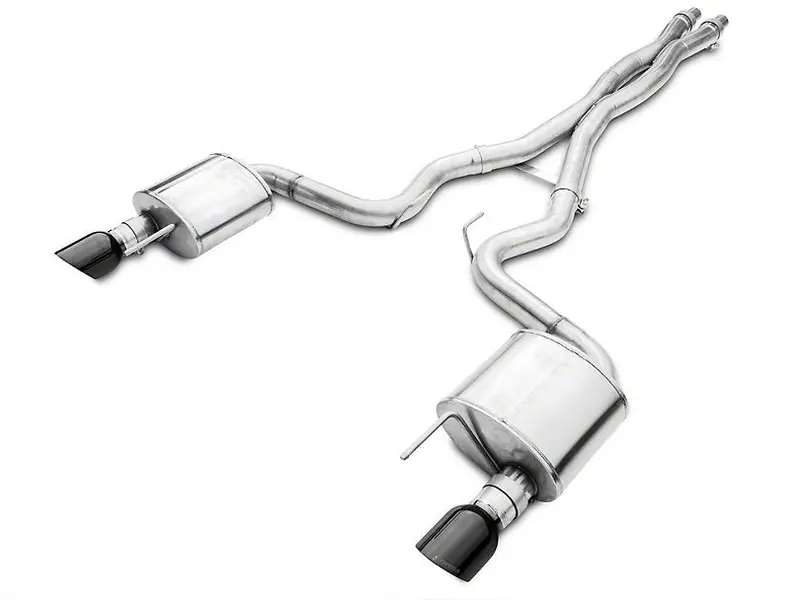 Corsa Xtreme Cat-Back Exhaust - Black Tips 1