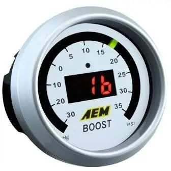 Digital Boost Display Gauge (2 1/16) -30 To 35 Psi 1