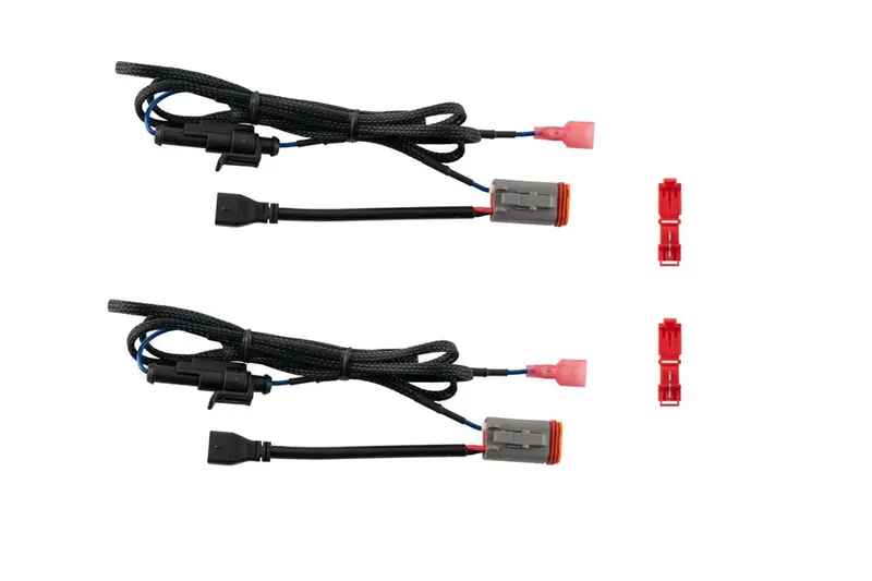 Diode Dynamics Deutsch Dt Adapter Wires W/ Backlight Tap (Pair) 1