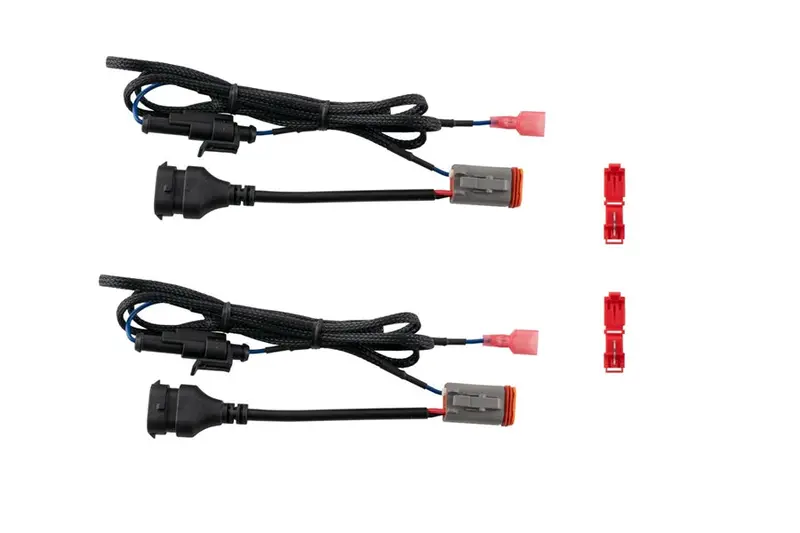 Diode Dynamics Deutsch Dt Adapter Wires W/ Backlight Tap (Pair) 1
