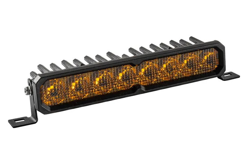 Diode Dynamics Ss10 Sae/Dot Yellow Led Light Bar (Single) 1