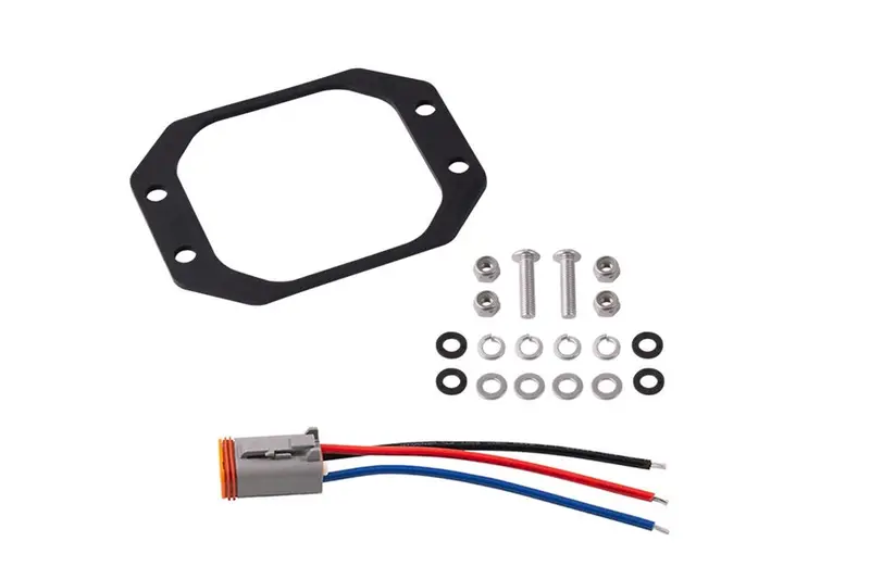 Diode Dynamics Ss3 Backlit Flush Mounting Kit, Single 1
