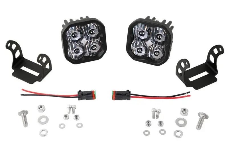 Diode Dynamics Ss3 Max Standard Led Pod Light Kit - Combo White 1