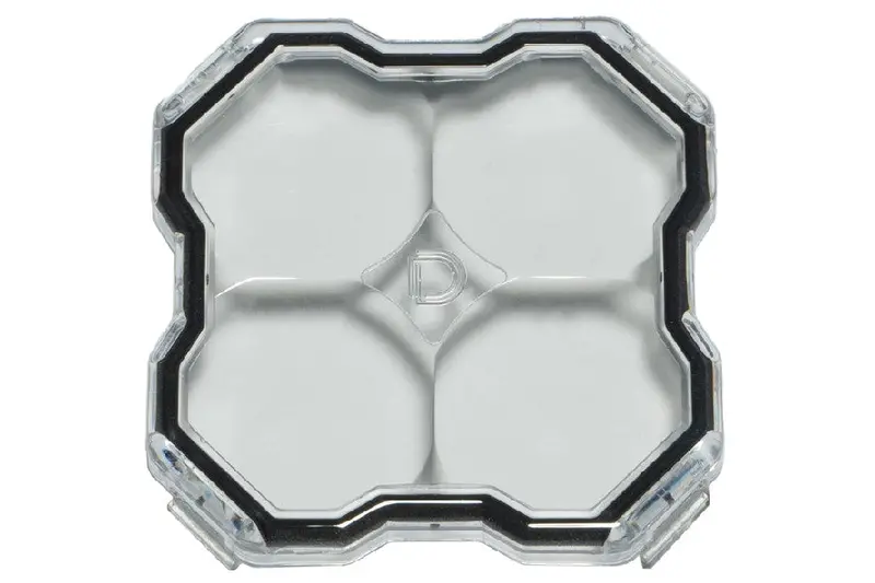 Diode Dynamics White Clear Lens For Stage Series Rock Lights 1