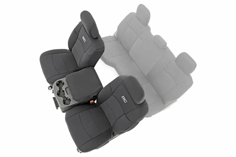 Dodge Ram 2500 Rough Country Bucket Seat Covers, Front/Rear 1