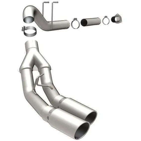 Dpf Back Exhaust System (4 Inch Dual) 1