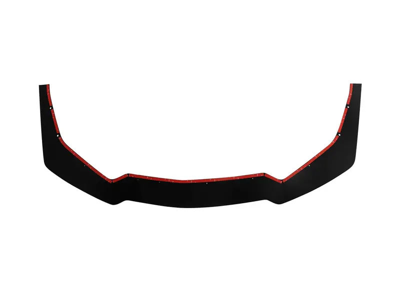 Drake Muscle Cars Front Blade Splitter Satin Black 1