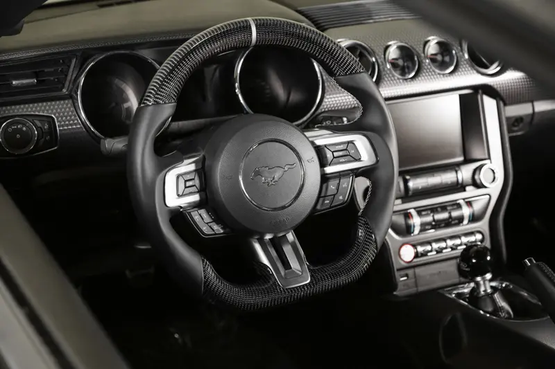 Drake Mustang Carbon Fiber Steering Wheel (2018-2022) 2