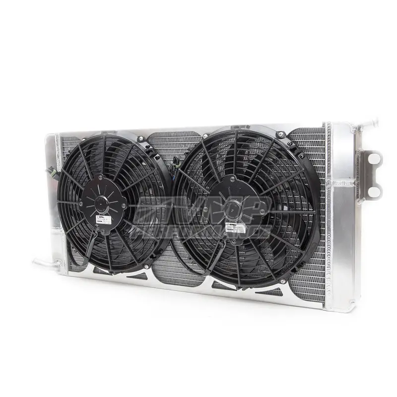 Dual Fan Triple Pass Heat Exchanger For 2007-2012 Gt500 1