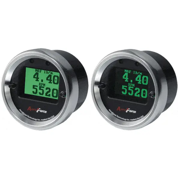 Dual Interceptor Gauge Set (Green/Black Screen) 1