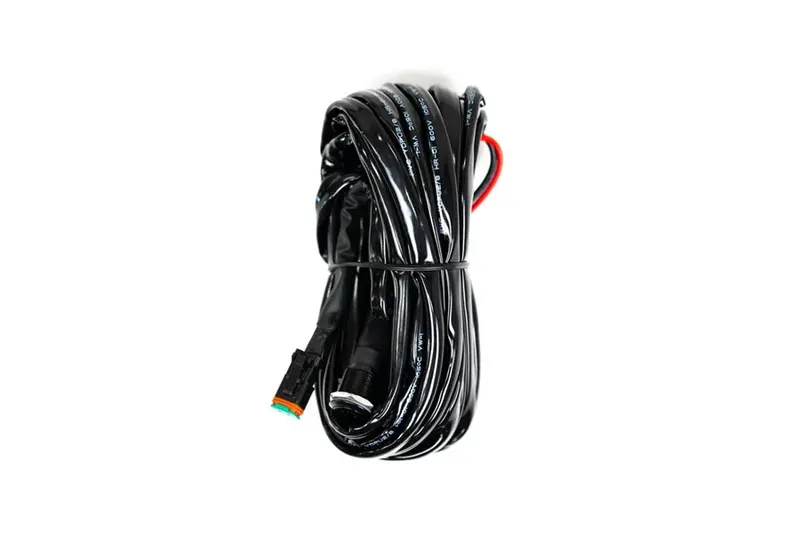 Dv8 Offroad 40 Amp Wire Harness W/ Dt Connector And Switch 1