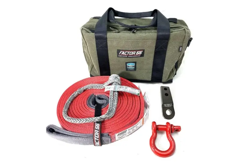 Factor 55 Owyhee Vehicle Recovery Kit W/ Gray Hitchlink - Medium 1