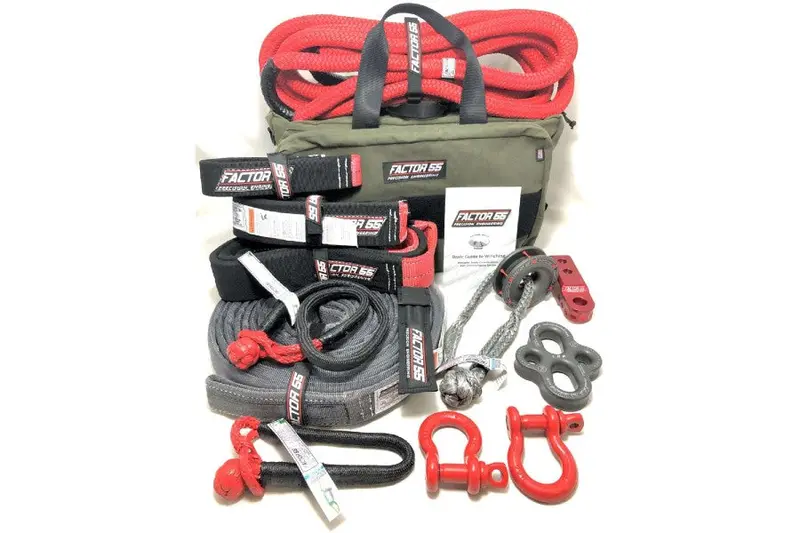 Factor 55 Vehicle Recovery Kit, Borah - Red 1