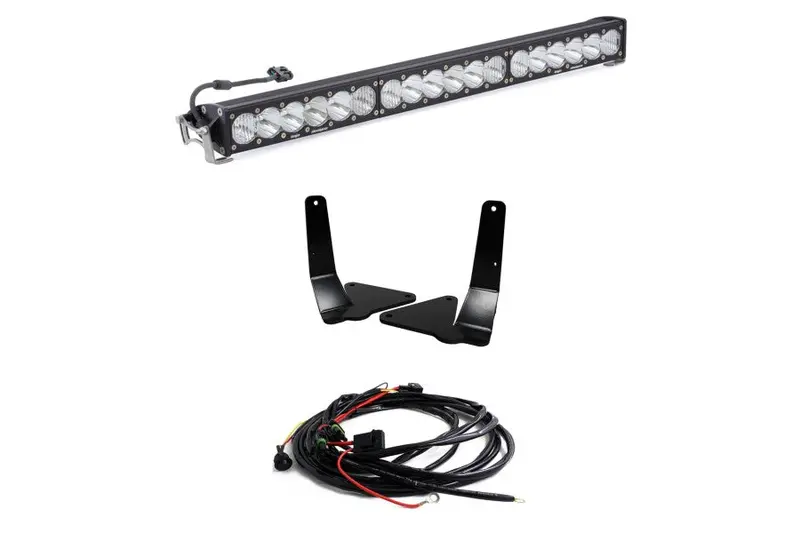 Ford Bronco Baja Designs Onx6+ 30 Inch Grille Lower Light Bar Kit, Colorado/Canyon 1