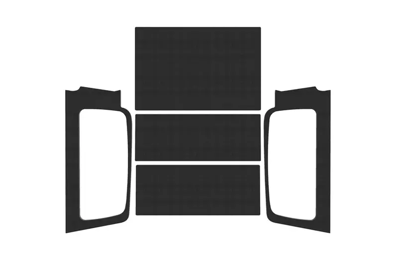 Ford Bronco Dei Sound Deadening Complete Headliner, Black Original Finish - Lj 1