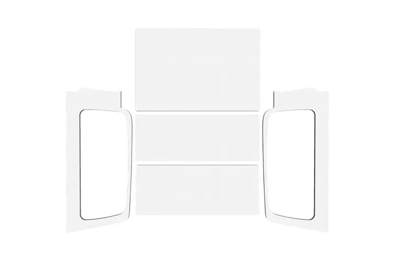Ford Bronco Dei Sound Deadening Complete Headliner Kit, White Original Finish - Lj 1