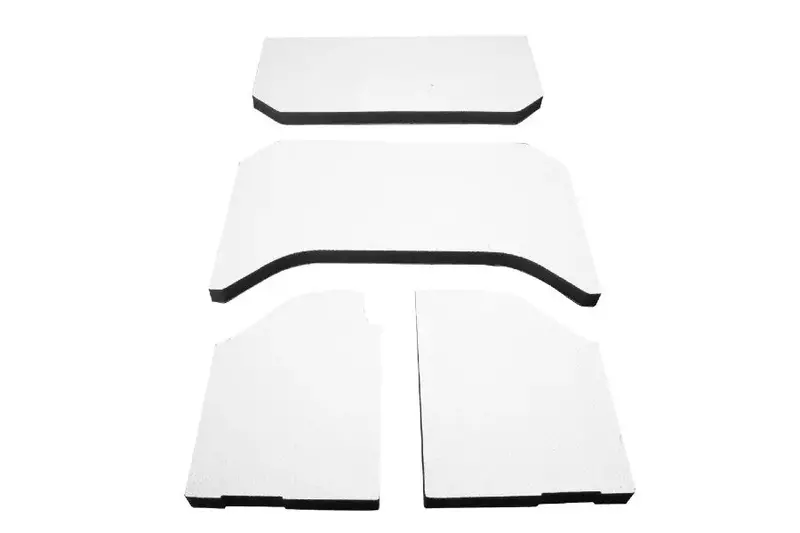 Ford Bronco Dei Sound Deadening Headliner Kit, White Original Finish - Jk 4Dr 07-10 1