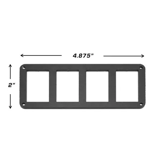 Ford Bronco, F150/F250 Rugged Radios Rocker Switch Panel Bezel 2