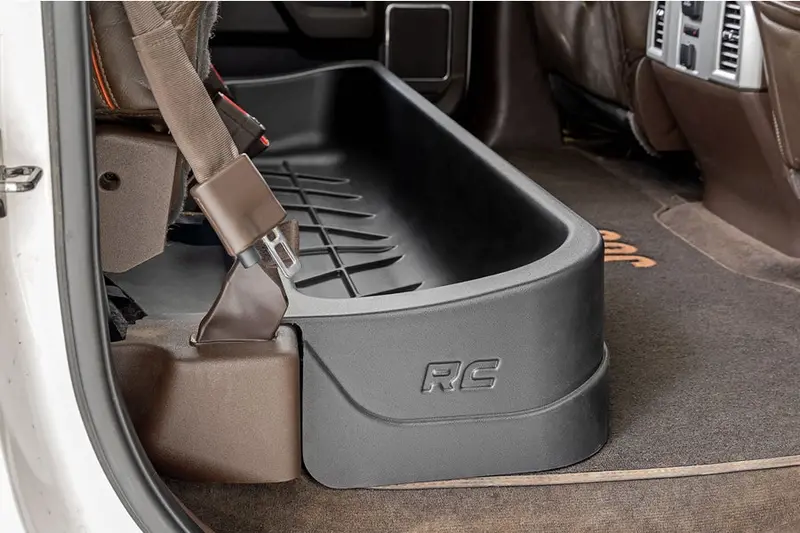 Ford F-150, F-250, F-350, F-450 Rough Coutry Under Seat Storage 1