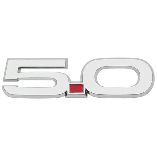 Ford Performance 5.0 Emblem Pair Chrome 1