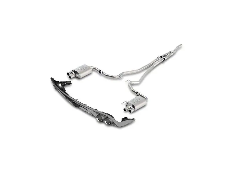 Ford Performance By Borla Touring Cat-Back Exhaust W/ Gt350 Lower Valance 1