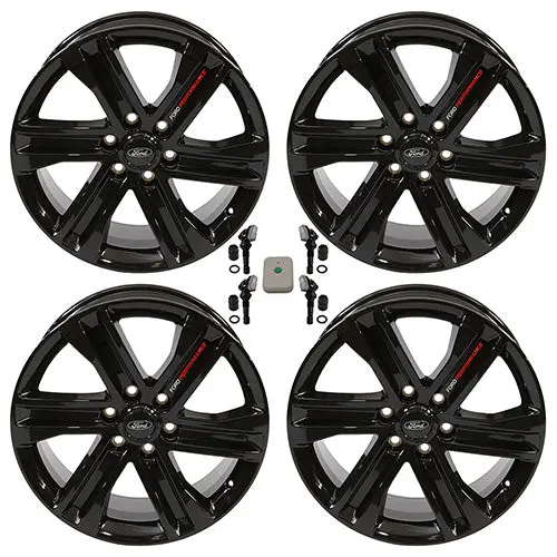 Ford Performance F-150 Wheel Set 20"X8.5" - Gloss Black (2024+) 1