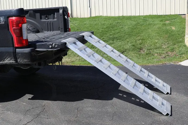 Gen-Y Hitch Extreme Duty Aluminum Loading Ramps - 10Ft Length, 7,000Lb Capacity, Pair 2