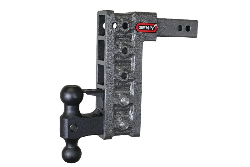 Gen-Y Hitch Mega Duty Drop Hitch W/ Ball Mount And Pintle Lock - 2In Shank, 10In Drop 1