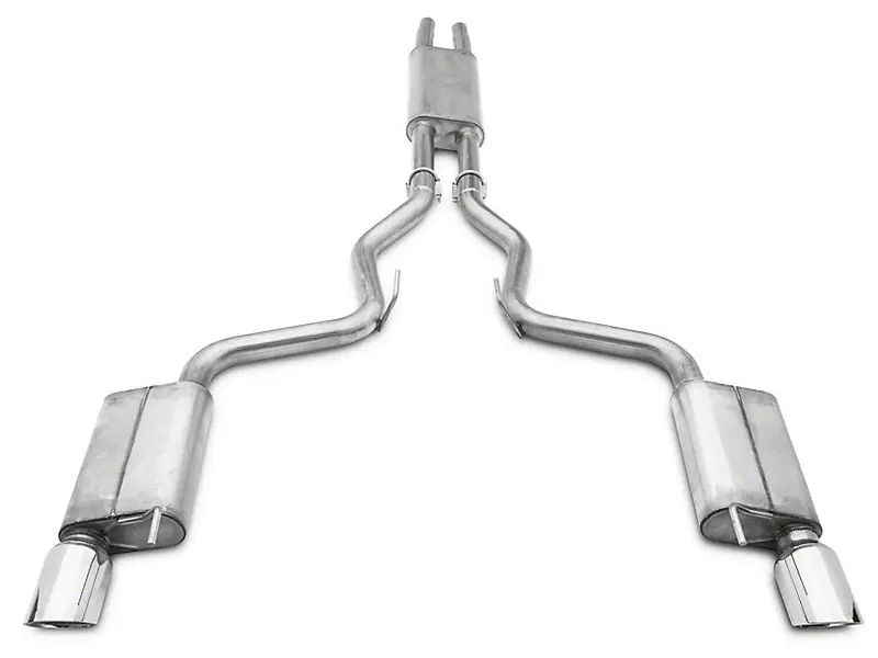Gibson Cat-Back Exhaust - Stainless Tips 1