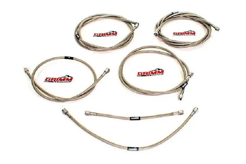 Grimm Offroad Braided Air Hose - 60In 1