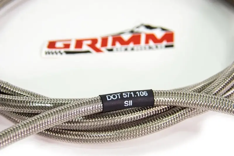 Grimm Offroad Stainless Steel Braided Air Hose, 120-Inch 2