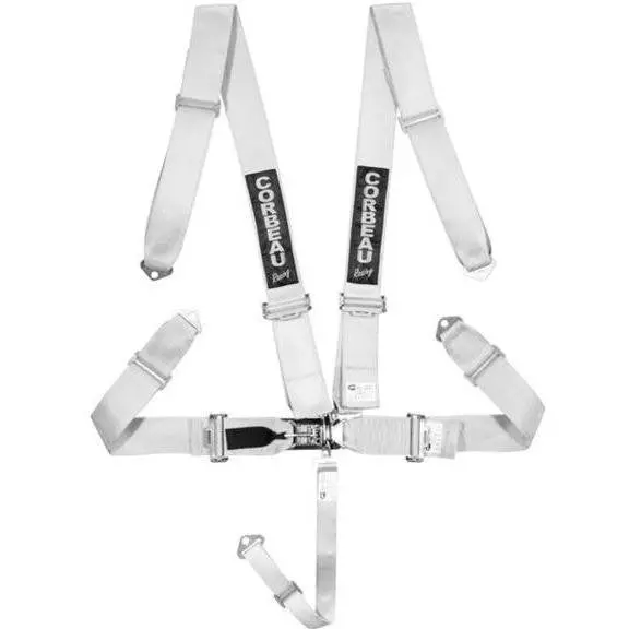Harness Belts (3-Inch 5-Point Silver Latch & Link) 1