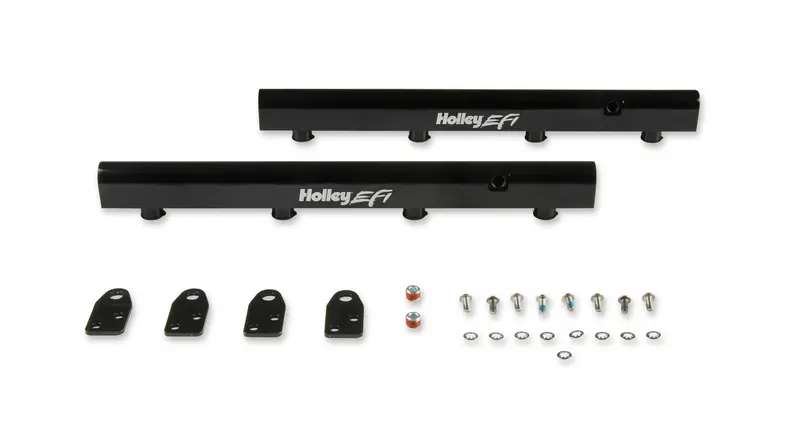 Hi-Flow Billet Fuel Rails For Coyote Engines 1
