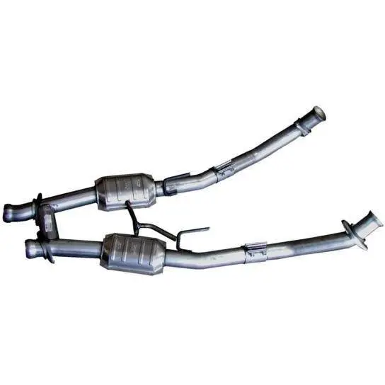 High-Flow H-Pipe With Cats (For Shorty/Stock Headers) 1